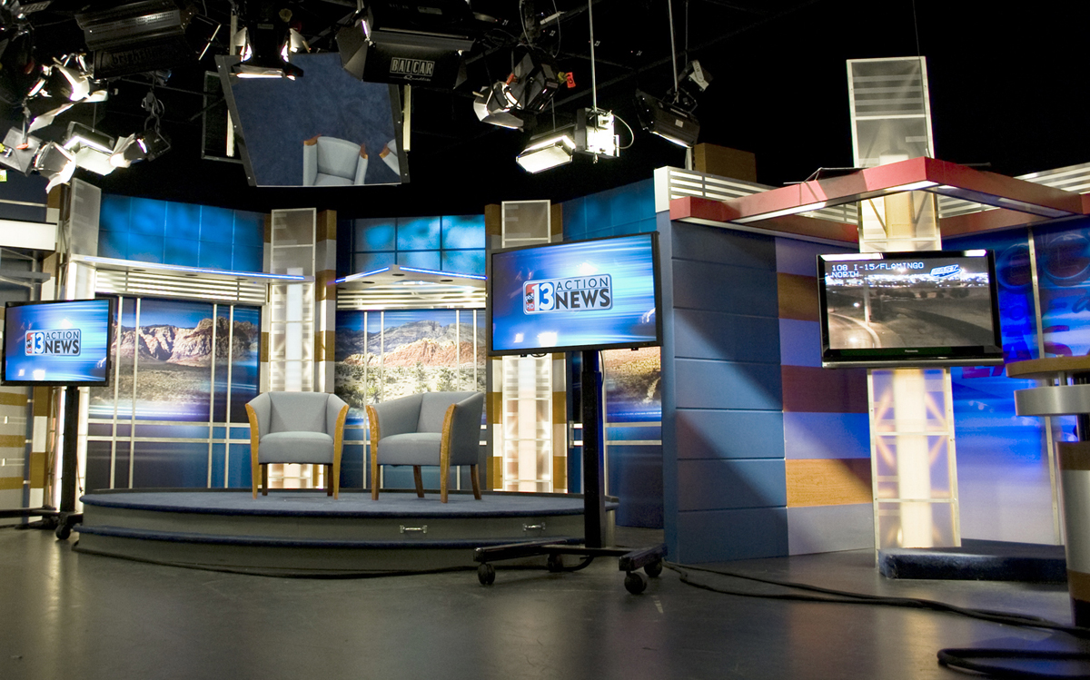 TV Interview Set Design Park Place Studio